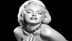 Marilyn Monroe Black And White Desktop Background