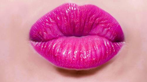 Pink Lips Girl